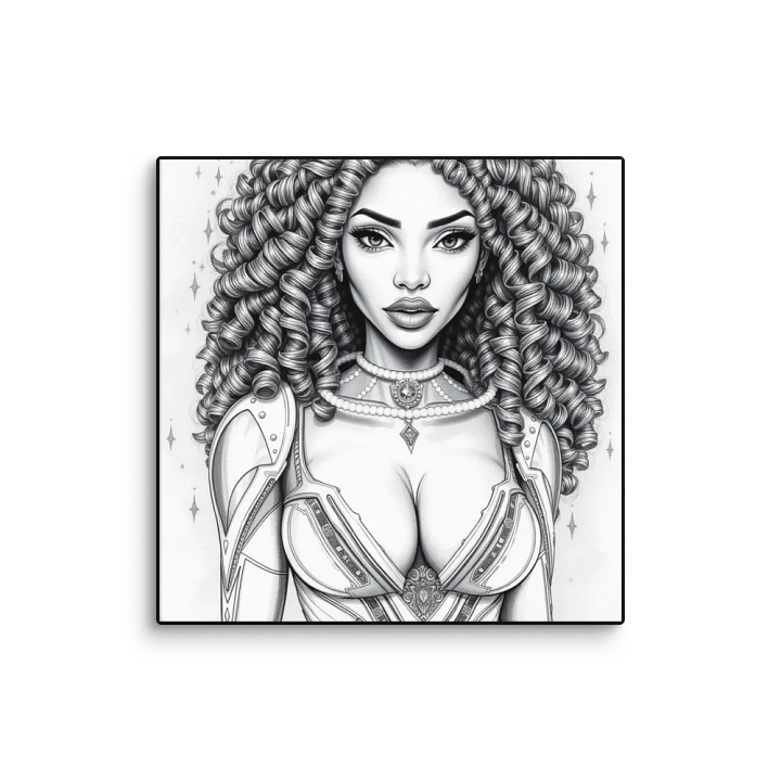 Seraphina Cyber wallart - Pinup wallart product image (1)