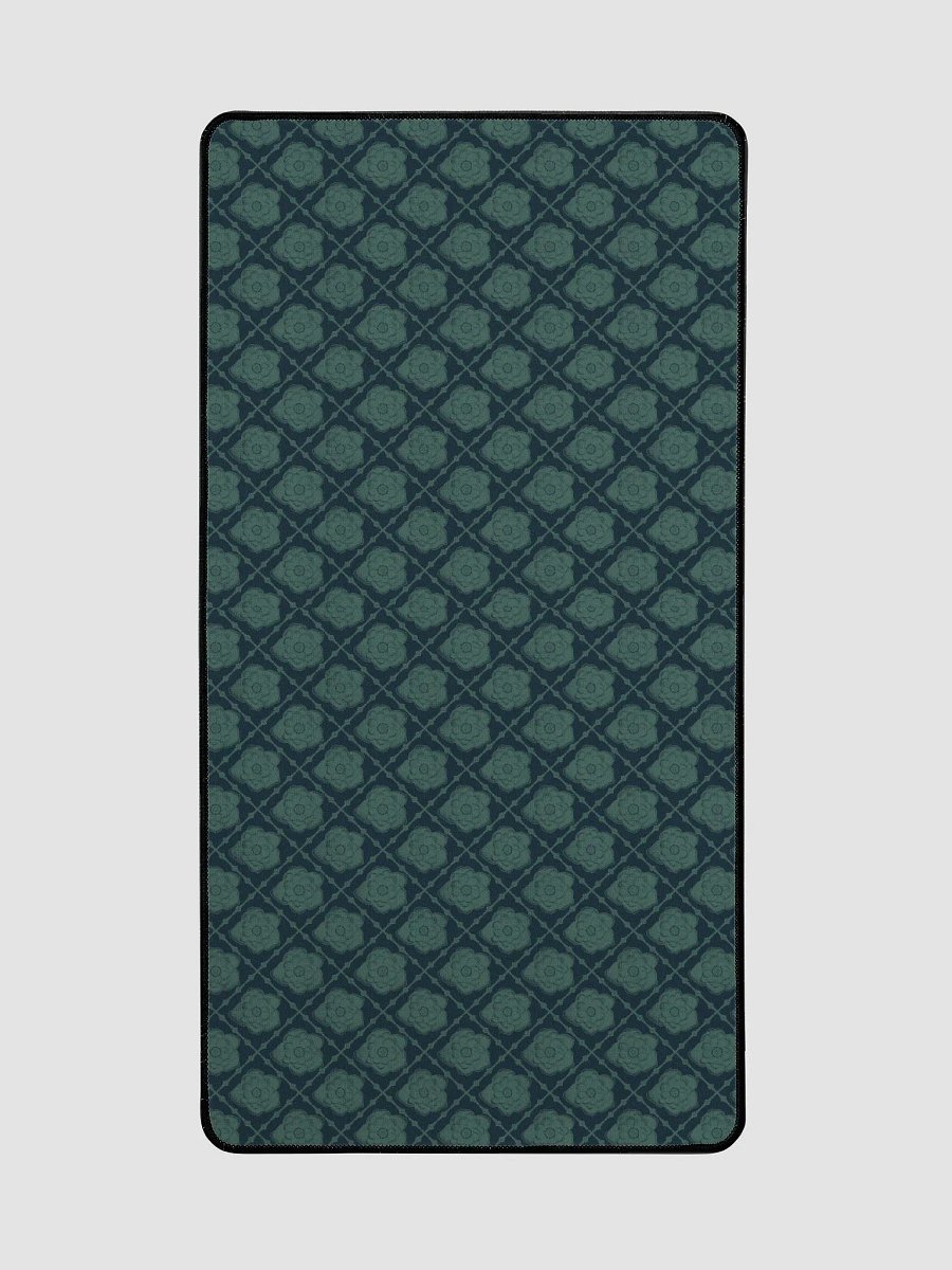 Teal Haunted Hellebore Desk Mat product image (2)