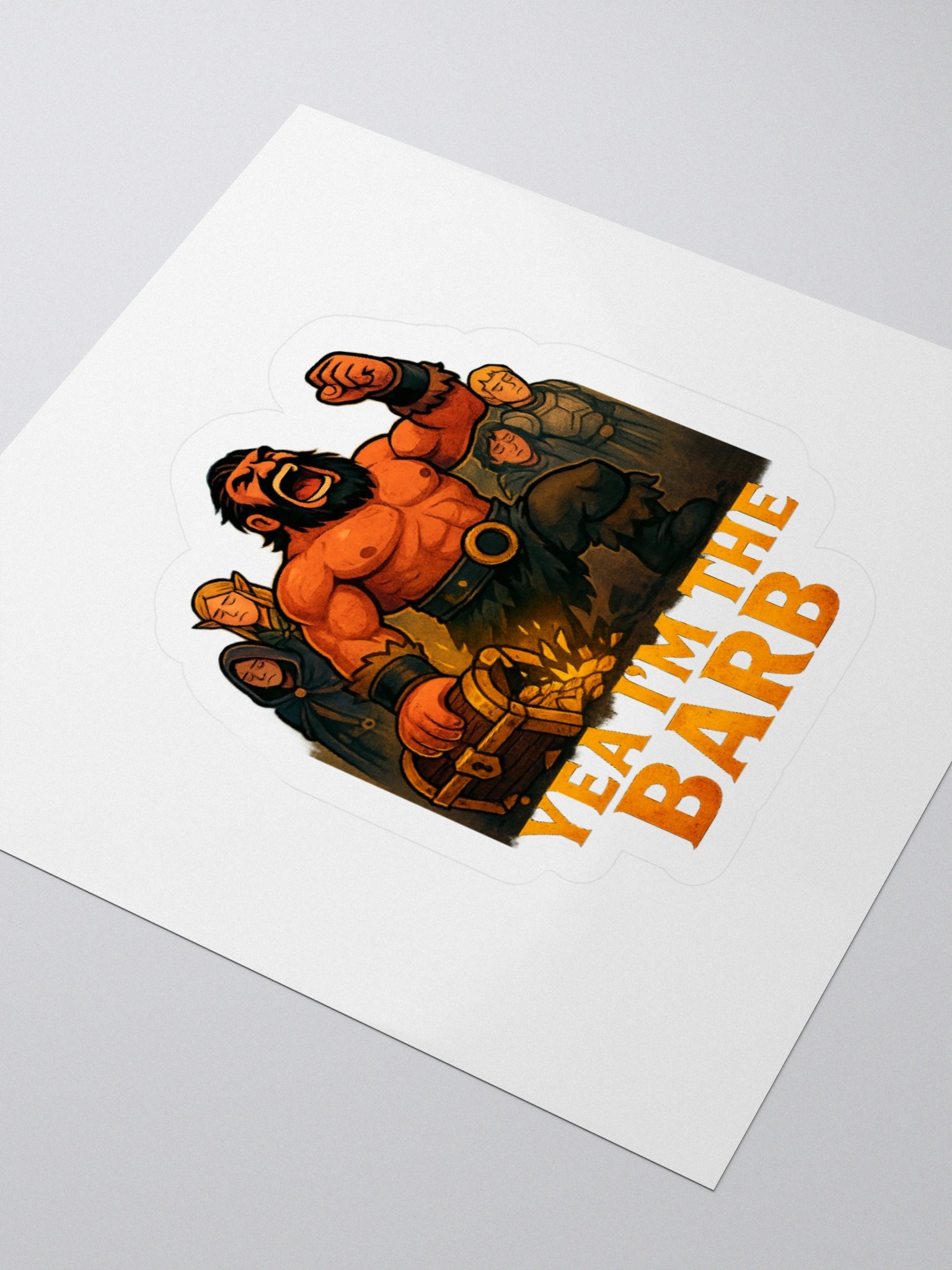 Barbarian Sticker product image (9)