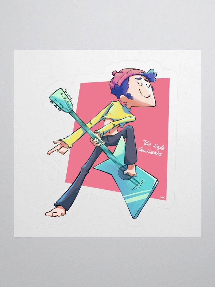 Toe Style Guitarist | Stickers product image (3)