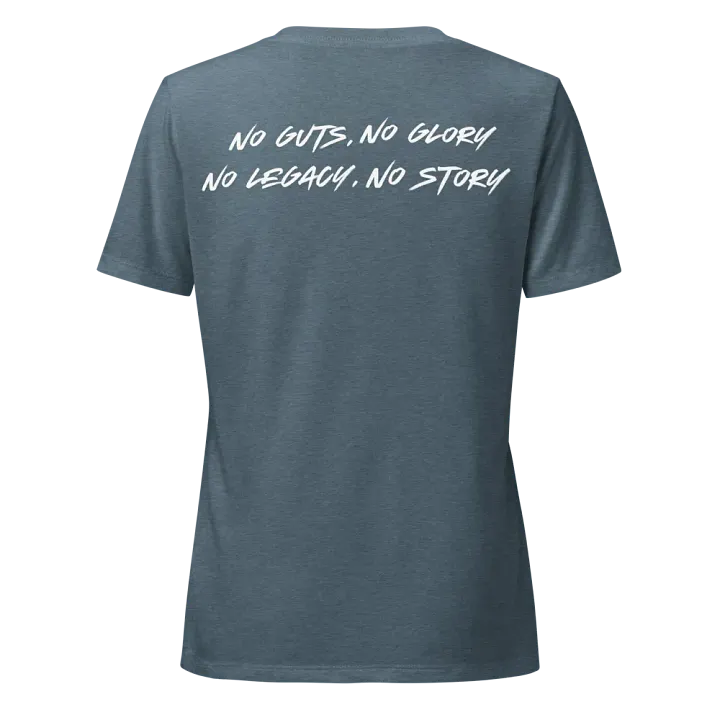 Woman's V Neck | Blue Jean | White/Blue product image (2)