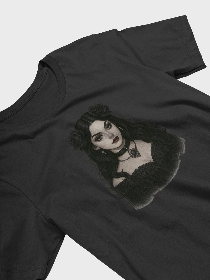 Gothic Rose Noir T-Shirt product image (2)