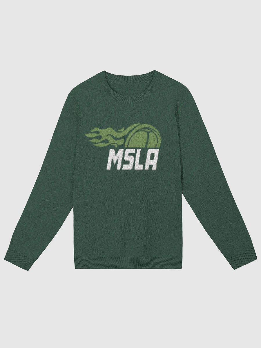 MSLA Green Classic Fit Crewneck Sweater product image (5)