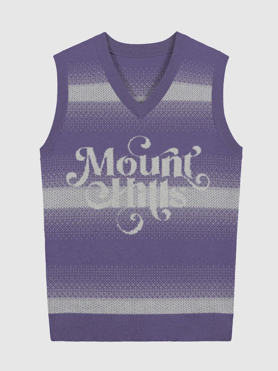Mount Hils V-Neck Jacquard Vest product image (2)