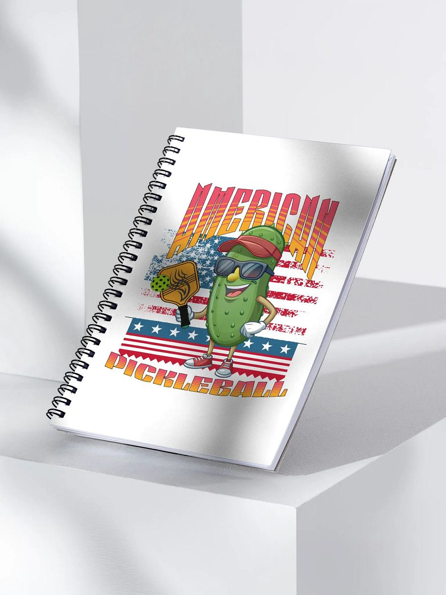 American Pickleball Spiral Notebook product image (2)