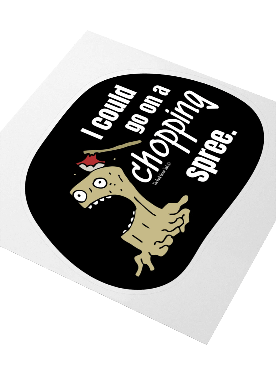 Chopping Spree White - Sticker product image (7)