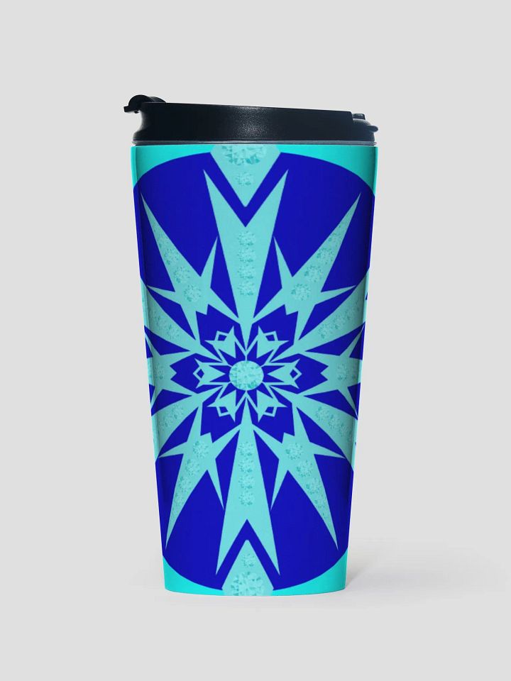 snowflake Steel Travel Mug product image (1)