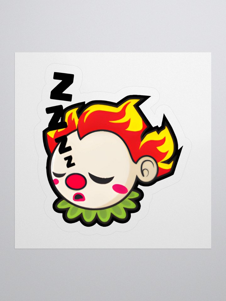 Sleeping CCJ Sticker product image (1)