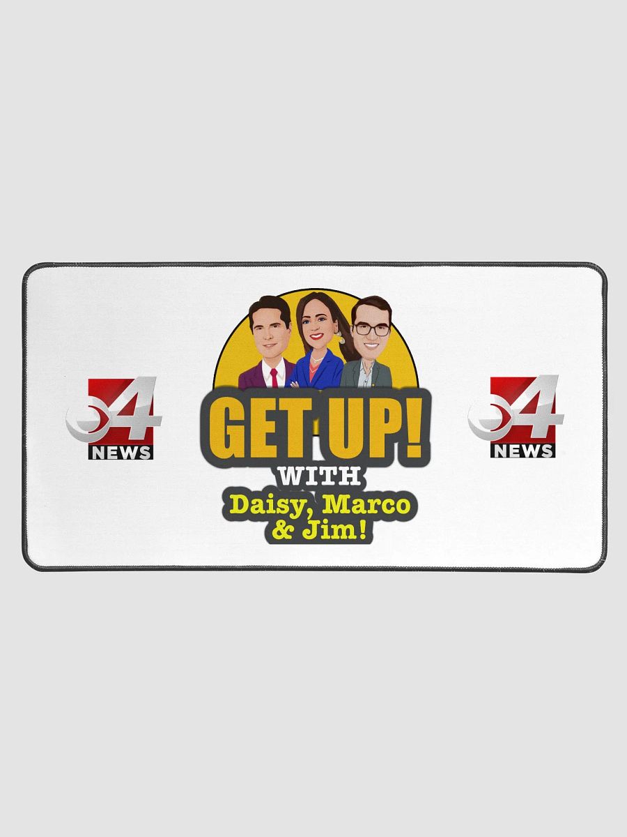 Get Up! With Daisy, Marco & Jim Desk Mat product image (1)