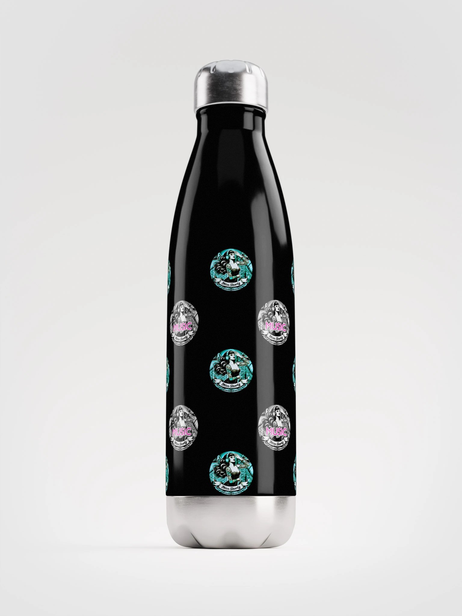 Miss Shorty Polka Dot Water Bottle product image (1)