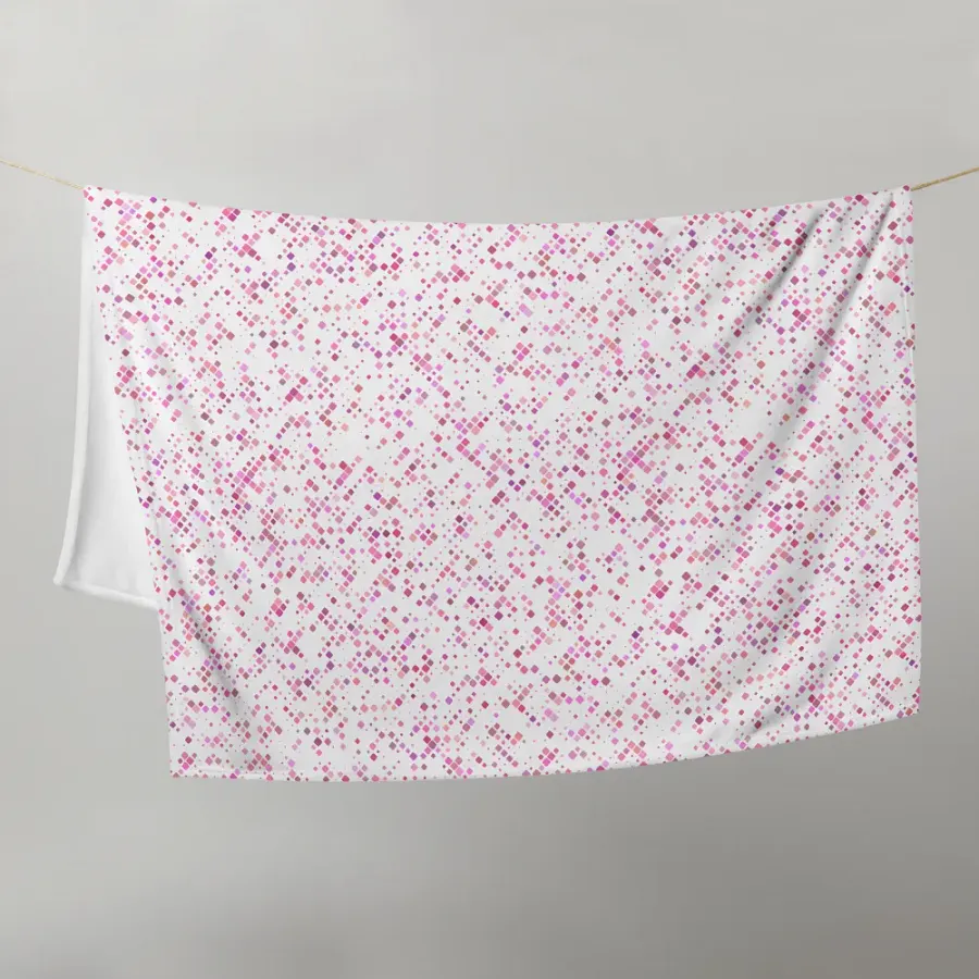Pink Pixels Blanket product image (9)