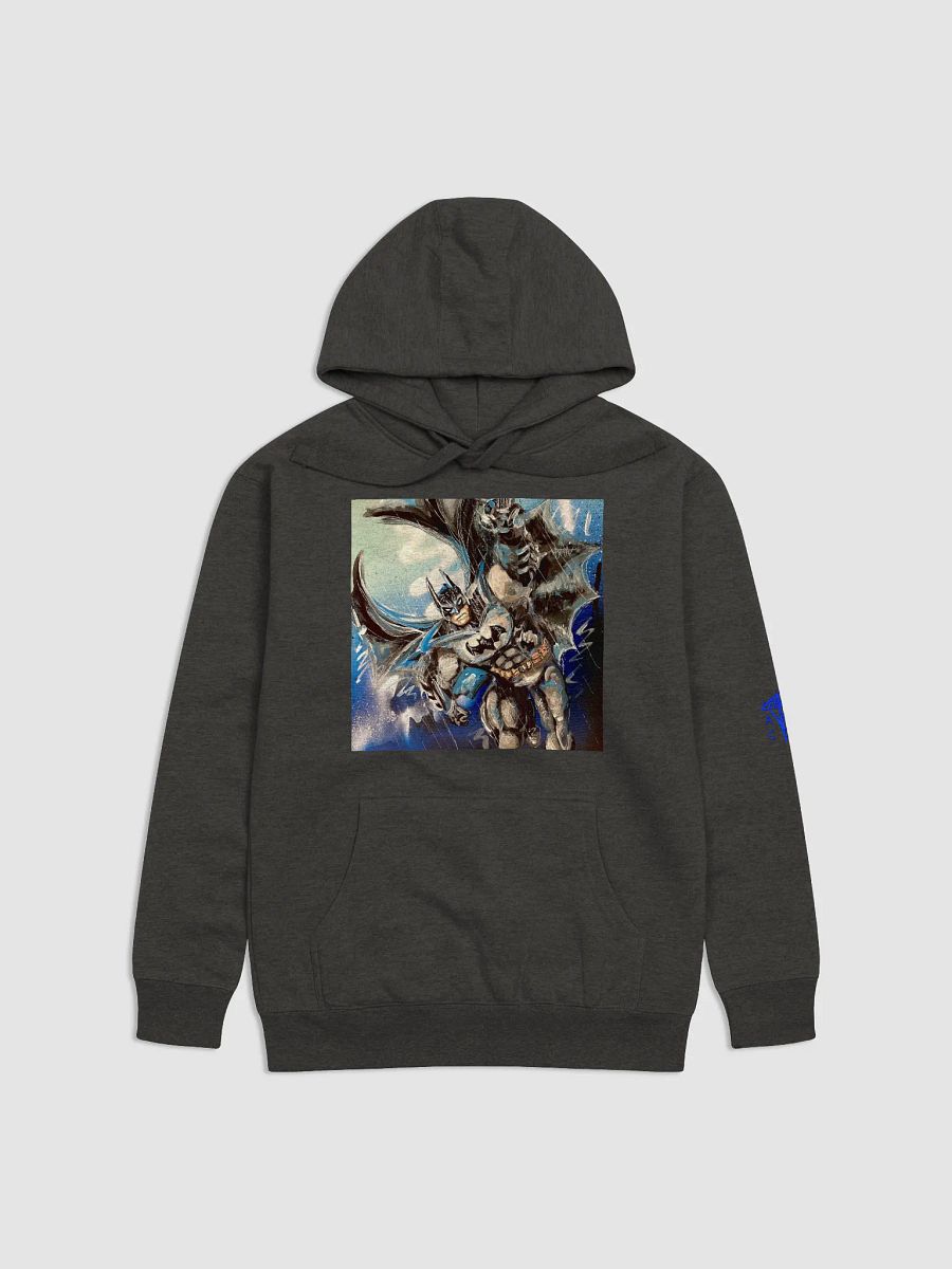 Bat Guy Grappling in the Rain Unisex Premium Hoodie product image (1)