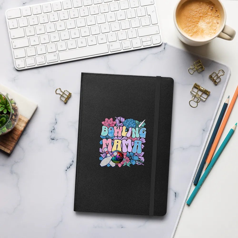 Bowling Mama Floral Hardcover Notebook product image (7)