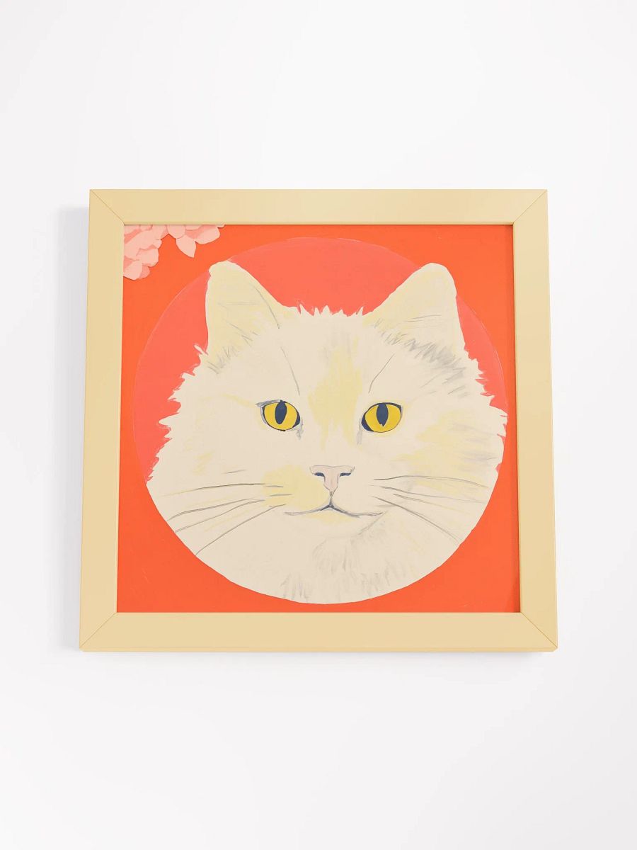 Floral Feline Serenity Poster product image (27)