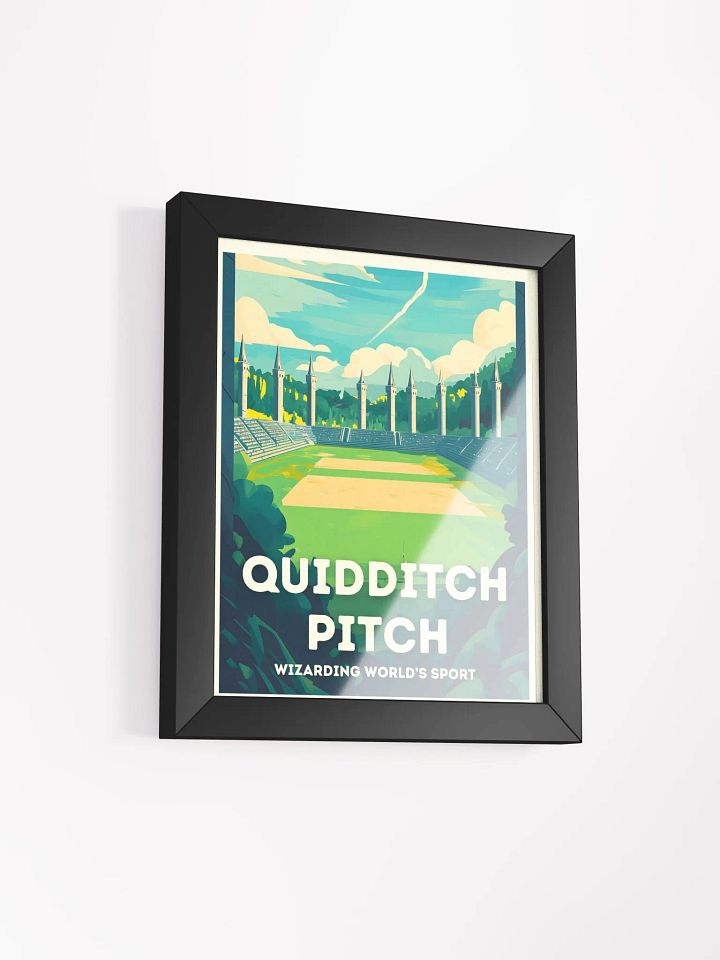 The Quidditch Pitch Vintage Travel Poster product image (2)