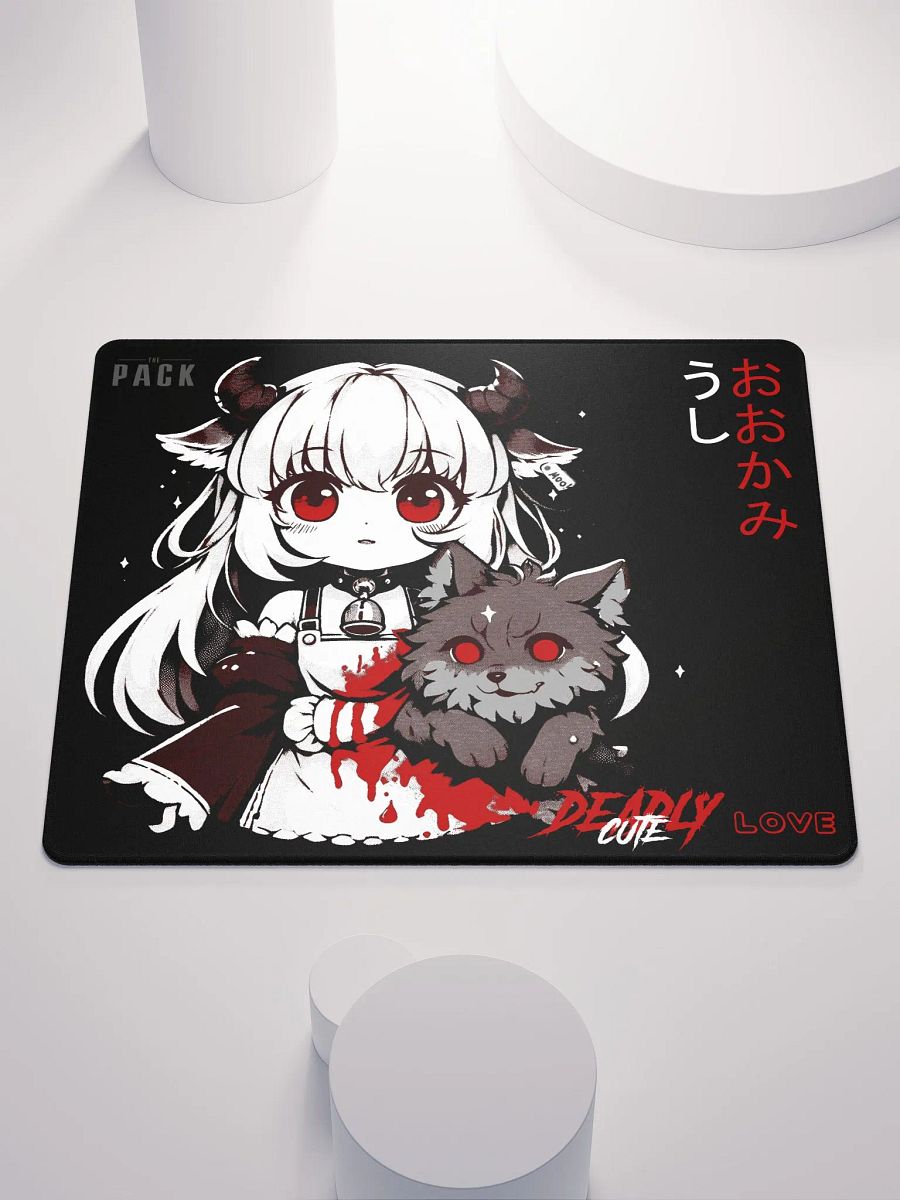 Adorably Macabre Couple Mousepad/Deskpad - Alternate product image (1)