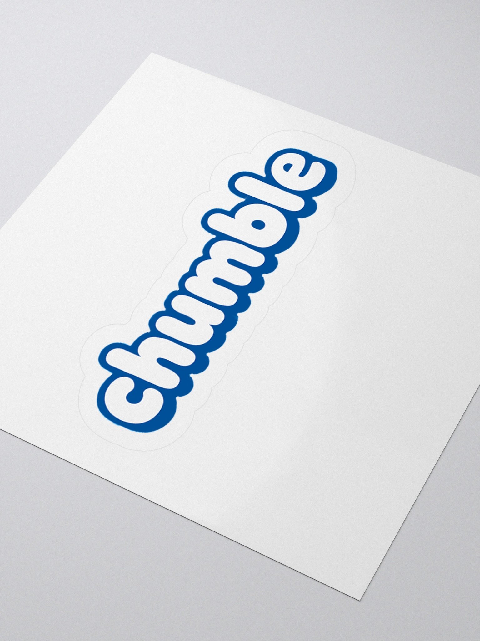Original Chumble Logo Sticker product image (11)