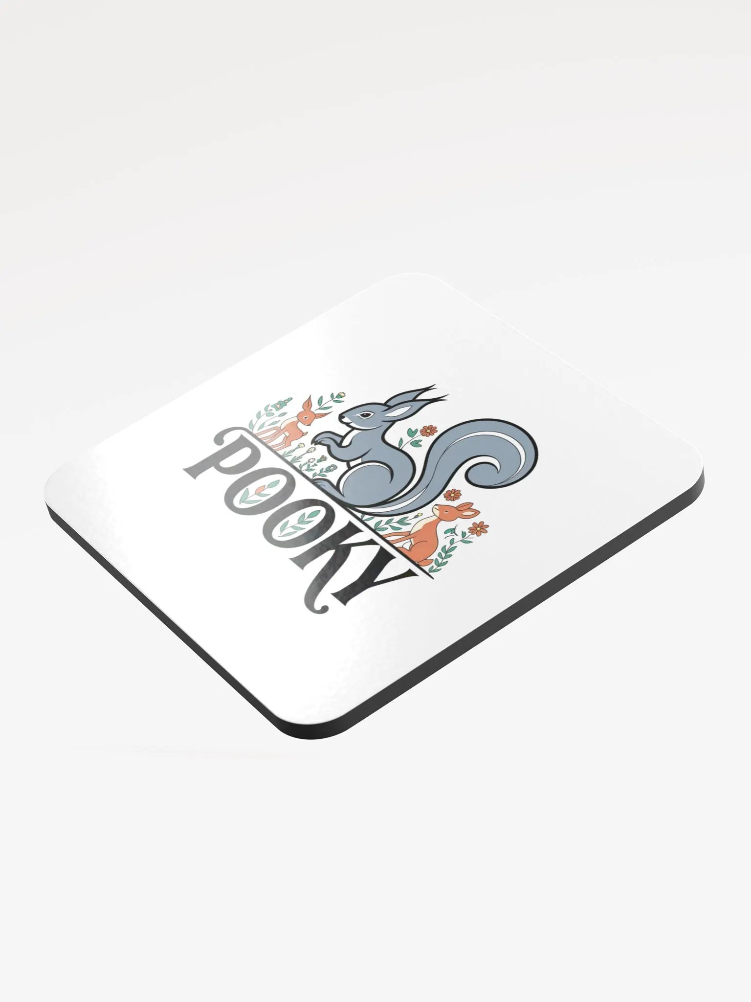 Coaster or micro art piece: Pooky and woodland friends product image (3)