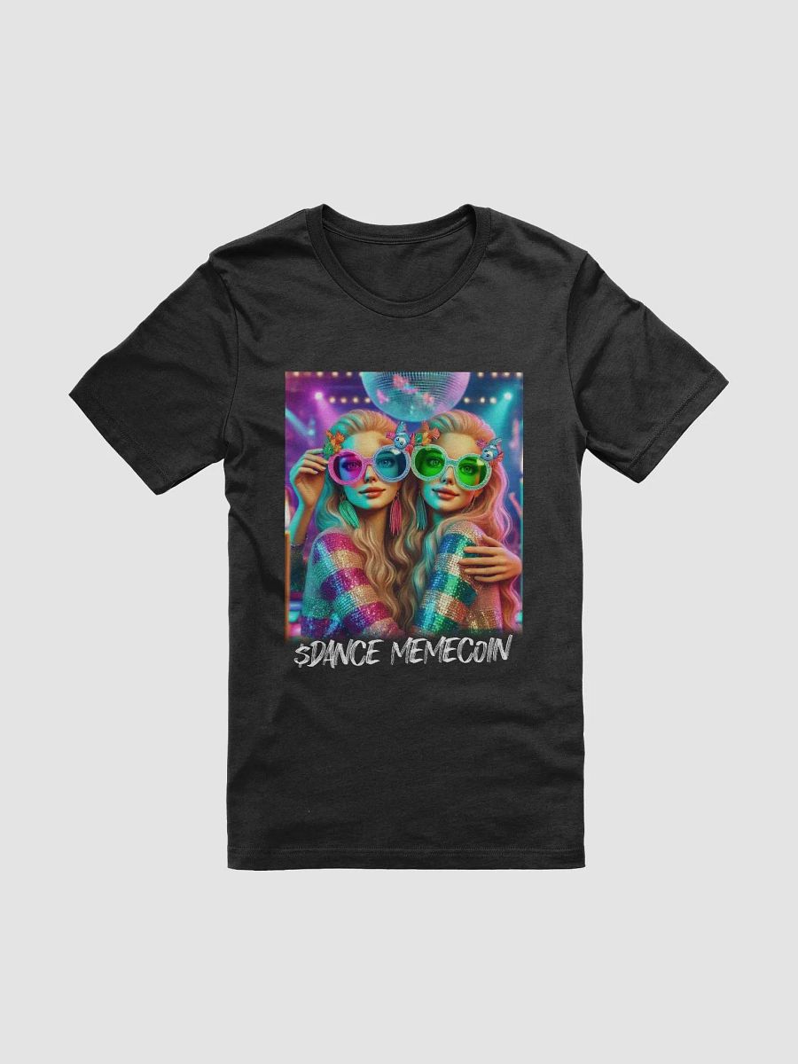 GEMINI TWINS - DANCE MEMECOIN - PREMIUM TEE - BLACK product image (4)