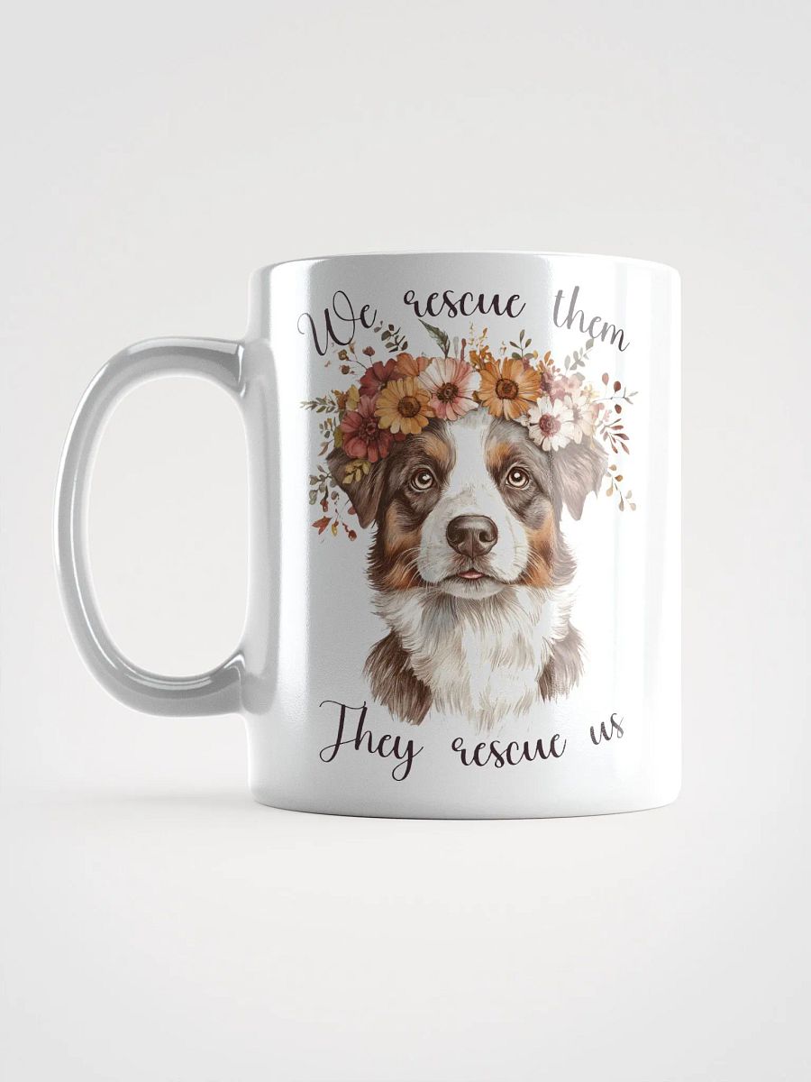 Floral Dog Rescue Bliss Mug product image (6)