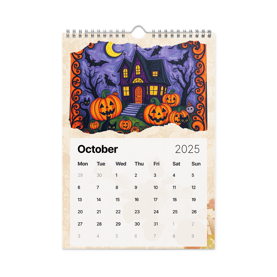 FOLK ART WALL CALENDAR 2026 product image (12)