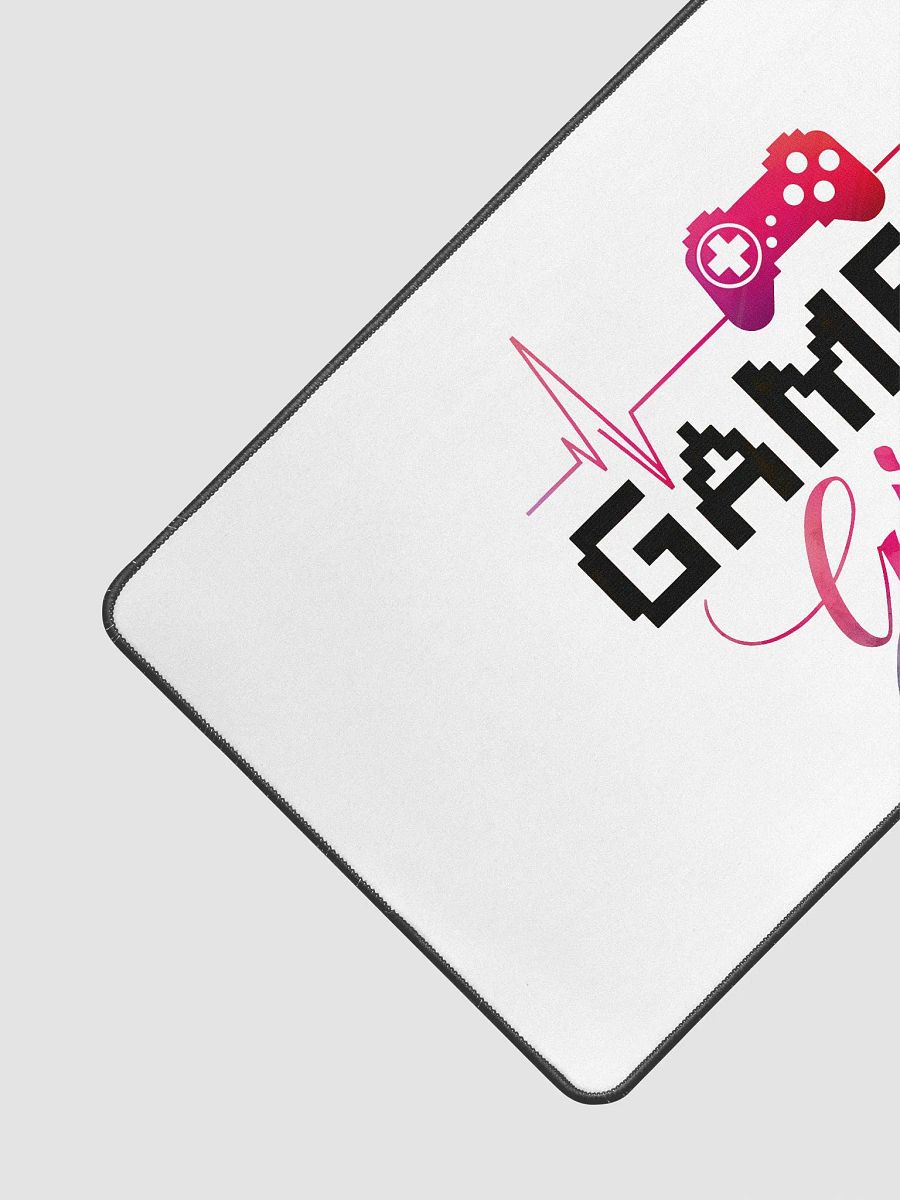 Heartbeat Gamer Girl Desk Mat product image (3)