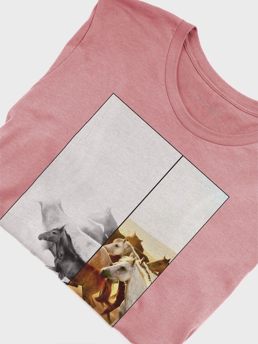 Wild Horses Disappearing Into The Void Unisex Tee product image (8)