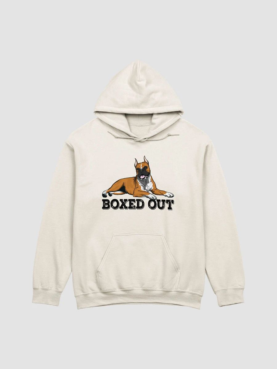 Boxed Out Hooded Sweatshirt of a Boxer Dog(Cropped) | Funny Hoodie for Boxer Paw-rents product image (21)
