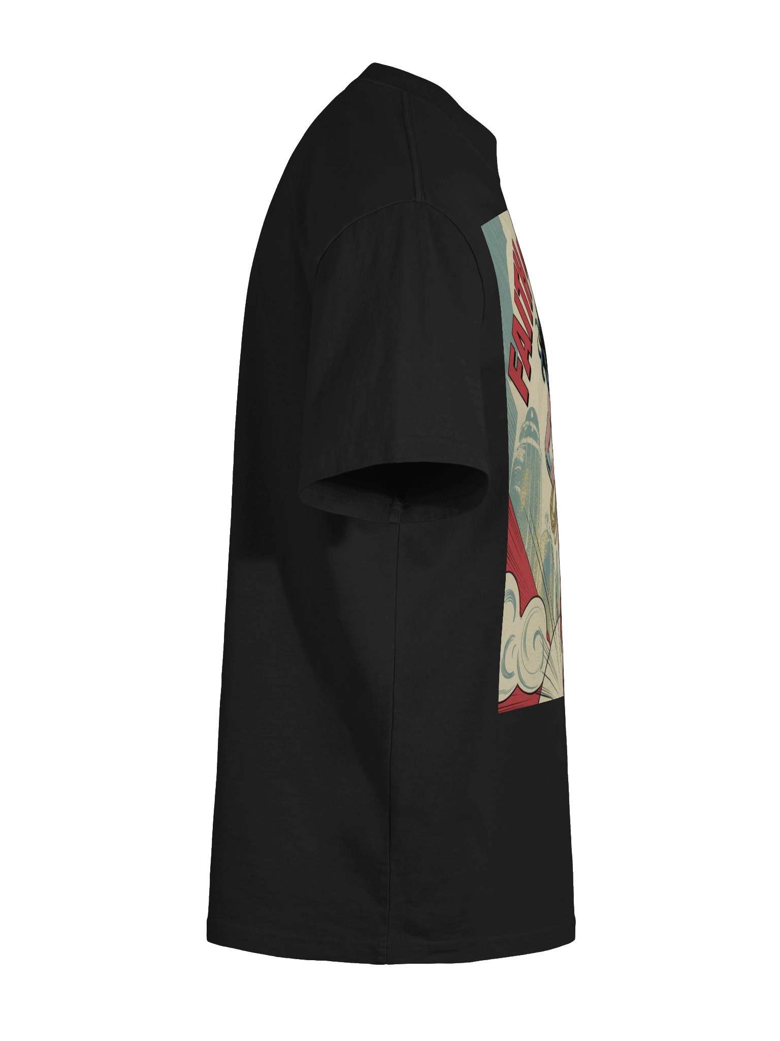 Wonder Woman Faith and Strength Legacy Oversized Faded T-Shirt product image (11)