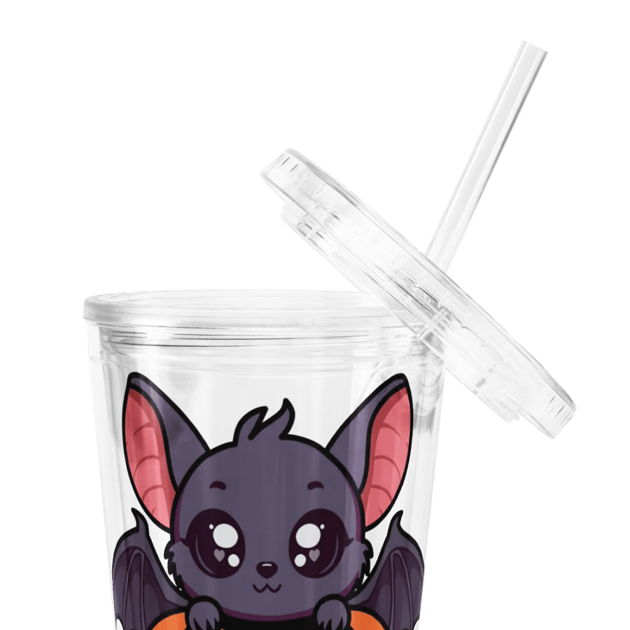 Glowing Halloween Bat Double Wall Tumbler product image (5)