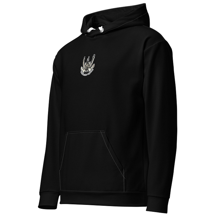 Black Twin Anchor Logo Hoodie product image (2)