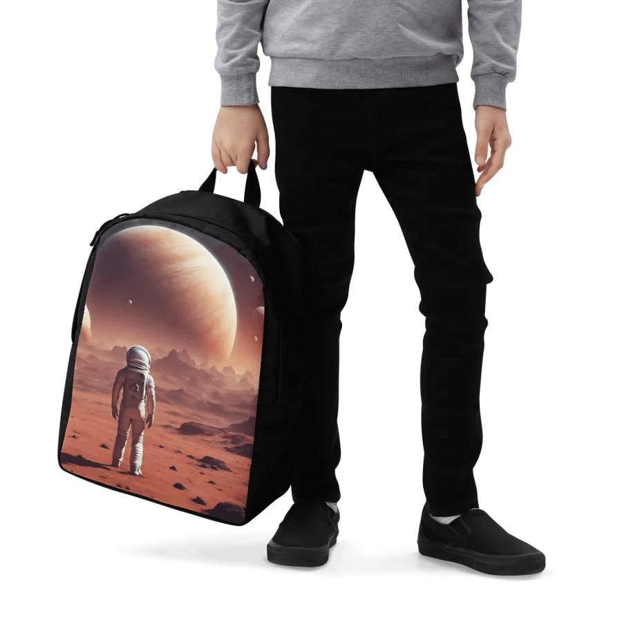 Astronaut On Alien Planet Backpack product image (6)