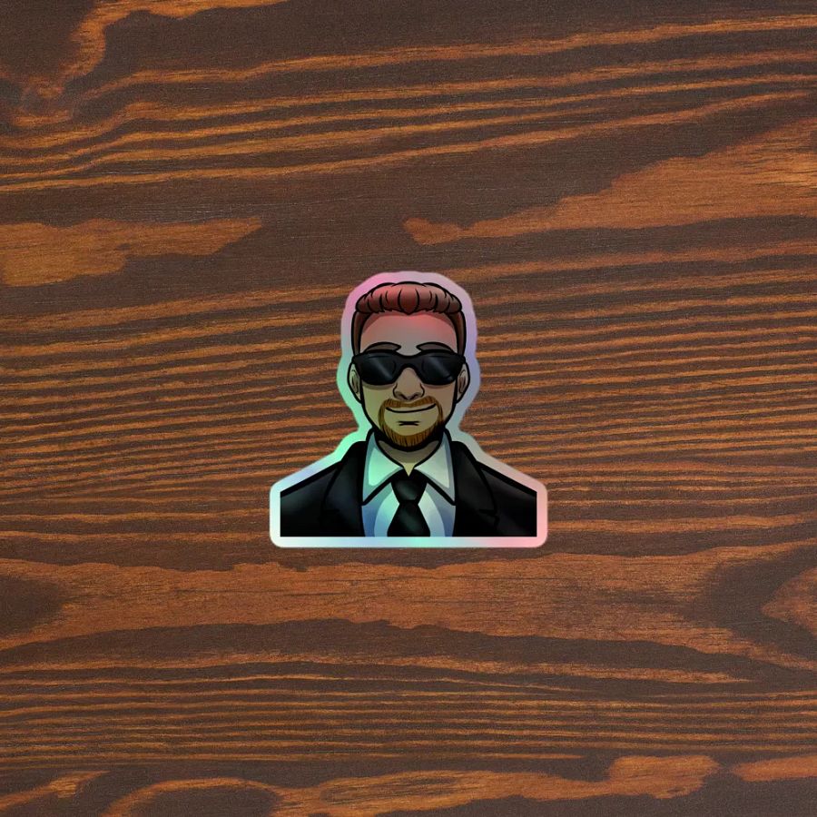 Sharp Dapper Holographic Sticker Set product image (5)
