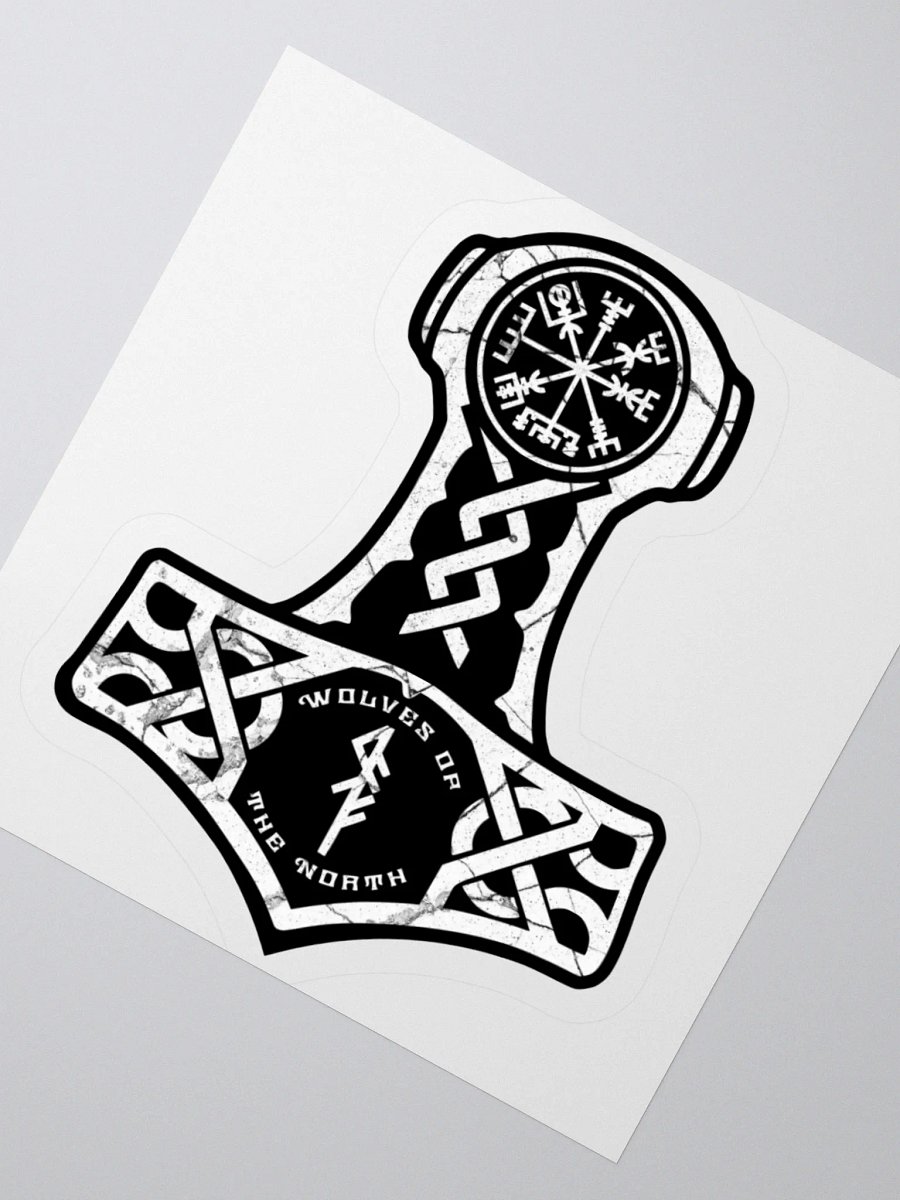 Wolves of the North Mjölnir sticker product image (4)