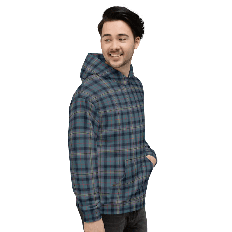 Kennedy Ancient Clan Tartan Hoodie product image (5)