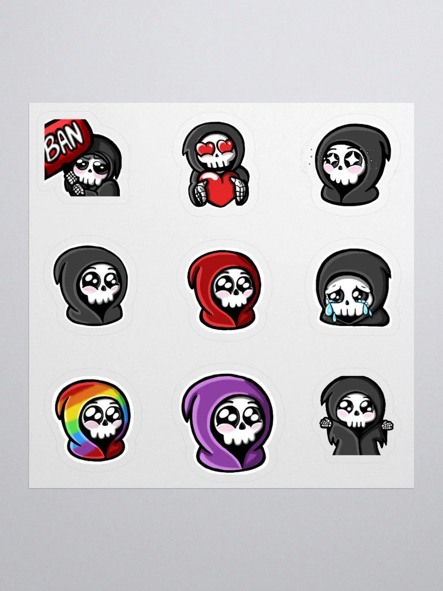 Emote Sticker Sheet product image (1)