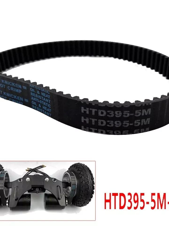Timing Belt 15mm Width Kit Parts Replacement Accessories For Electric Skateboard product image (1)