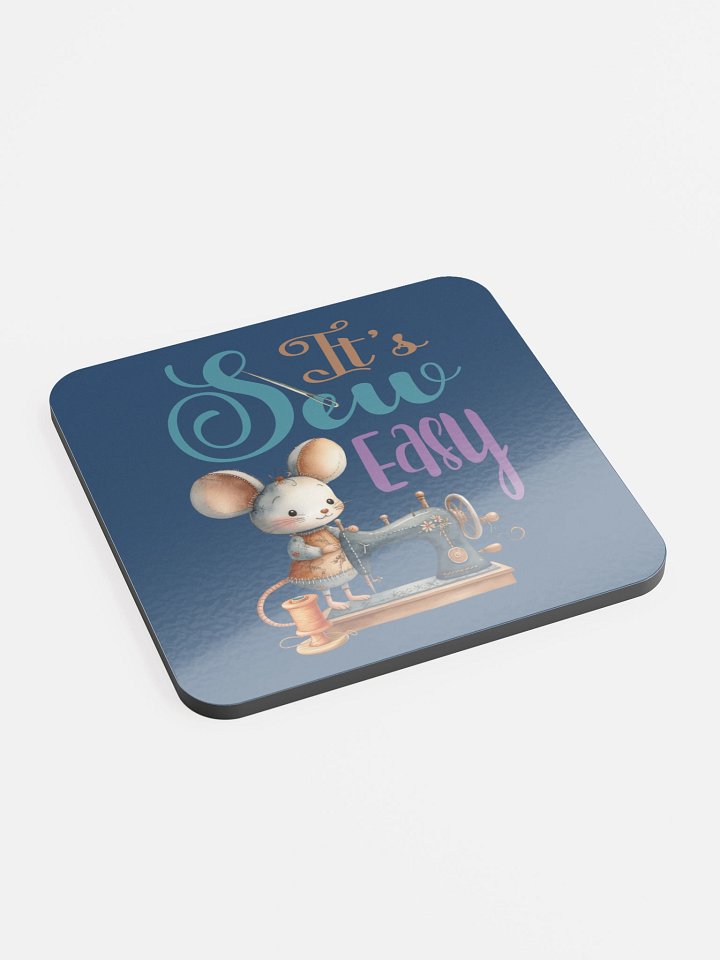 It's Sew Easy Mouse Sewing Cork Coaster product image (1)