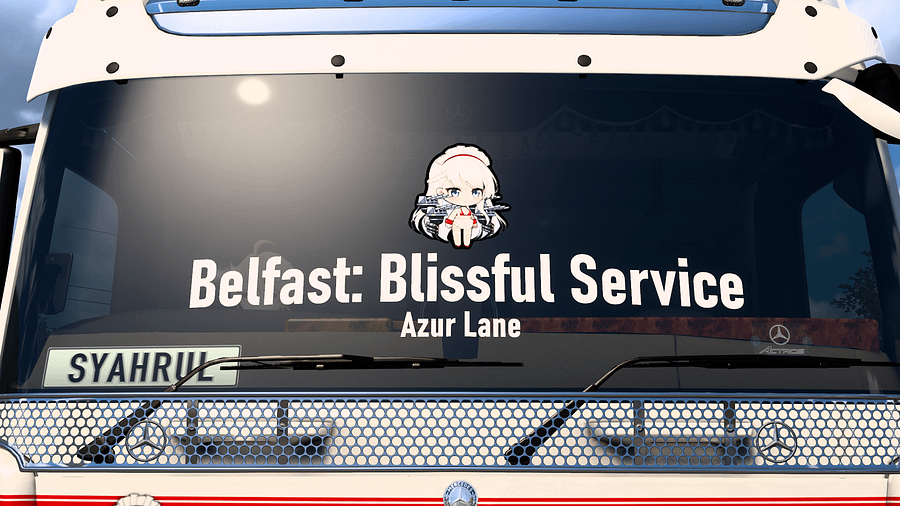 [ETS2] HMS Belfast (Blissful Service) - Azur Lane [Combo Skin] product image (7)