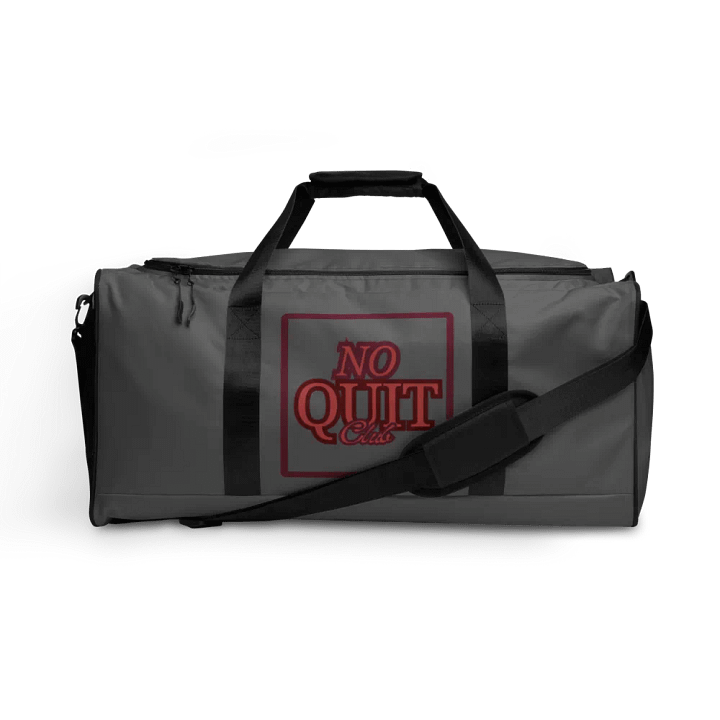 No Quit Club-Large Duffel Bag for Workout Gear or Personal Storage or Travel Bag product image (1)