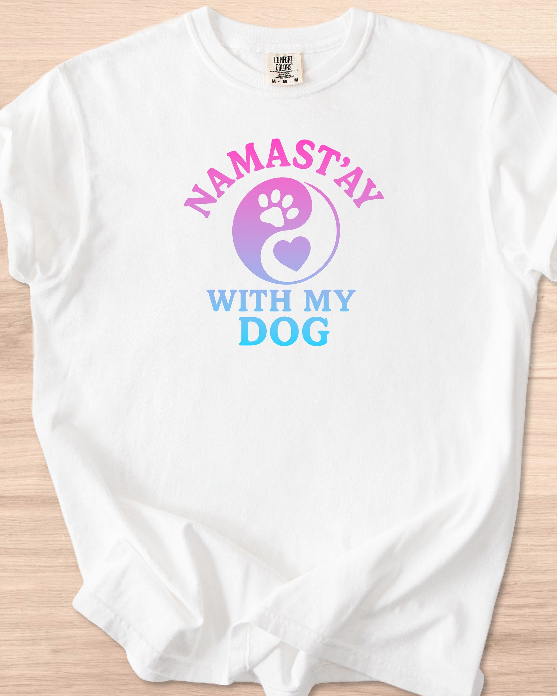 Namast'ay with My Dog Tee product image (46)