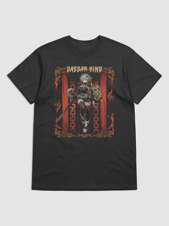 Ceaser King: Metal and Flames Biker Tee product image (7)