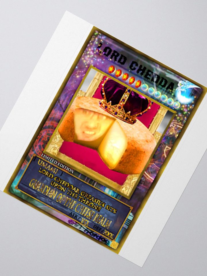 Lord CHEDDA Sticker product image (2)