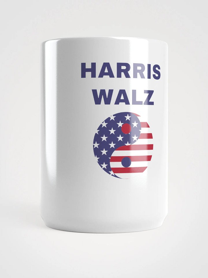 Harris Walz USA Yin Yang Mug product image (1)