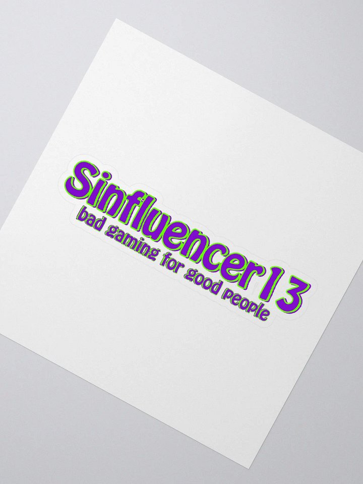 Sinfluencer13 Kiss Cut Stickers product image (6)