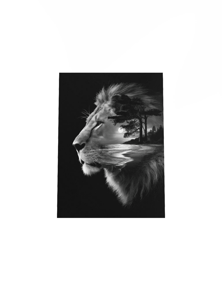 Lion Matte Poster Print product image (4)