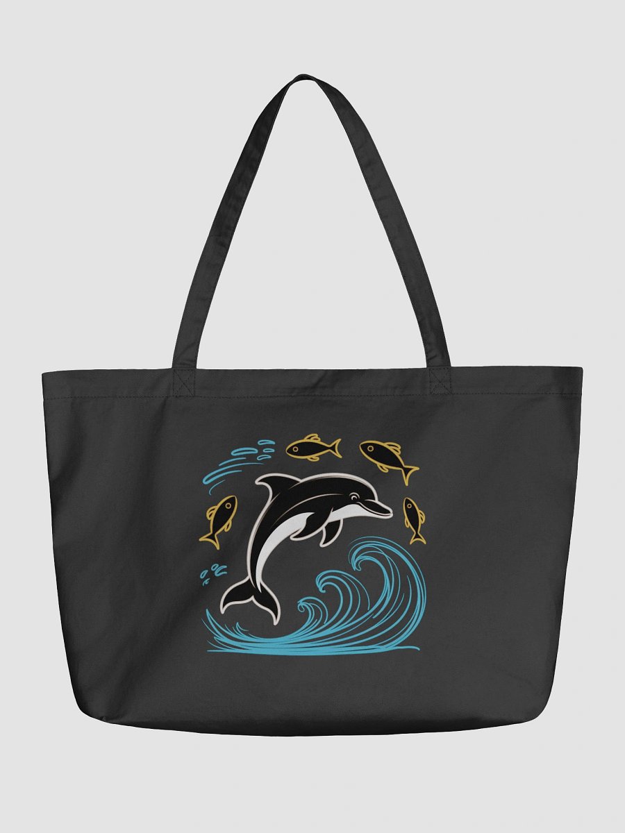 Dolphin Dreams Organic Tote Bag product image (1)