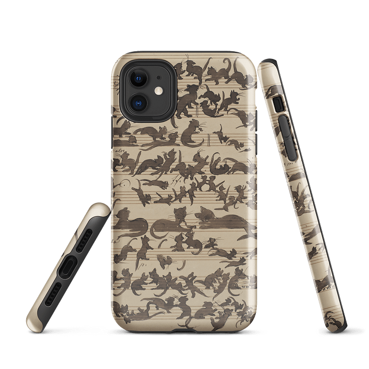 Cat Symphony iPhone® Tough Case product image (1)