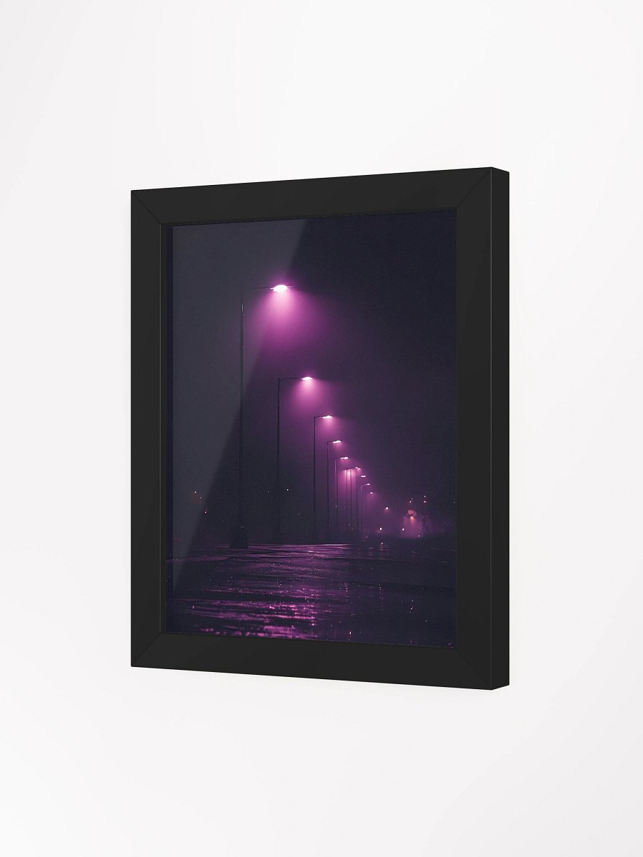 Purple Haze Pathway Framed Poster product image (4)