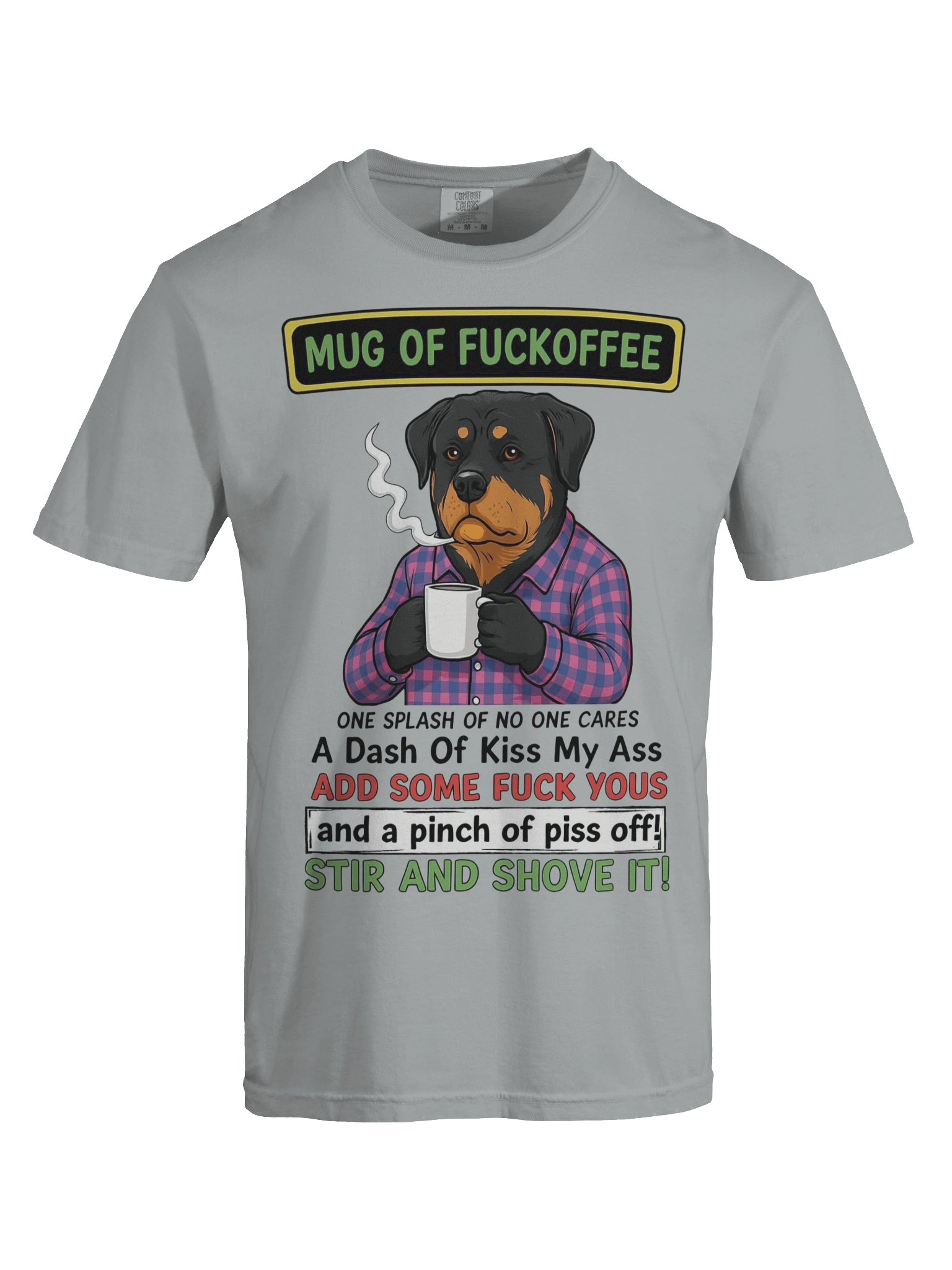 F*ckoffee Rottweiler Tee product image (7)